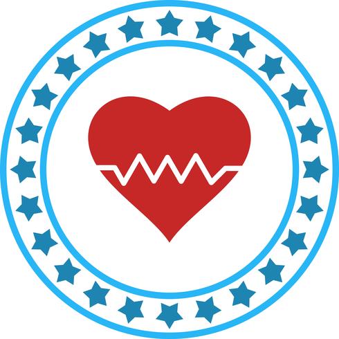 Vector Heart Beat Icon