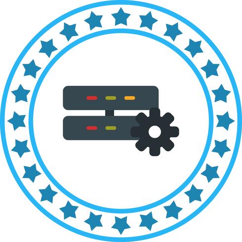 Vector Server Setting Icon