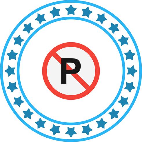 Vector No Parking Icon