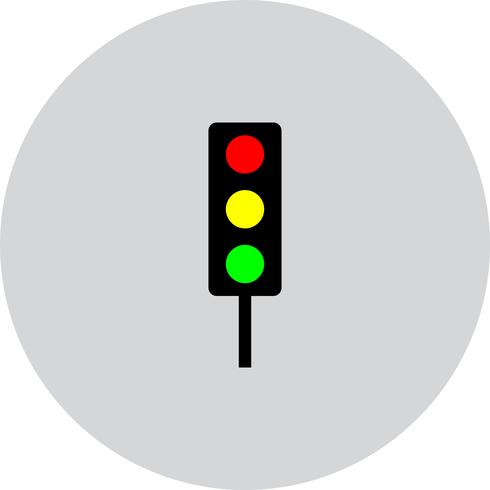 Vector Traffic Signal Icon