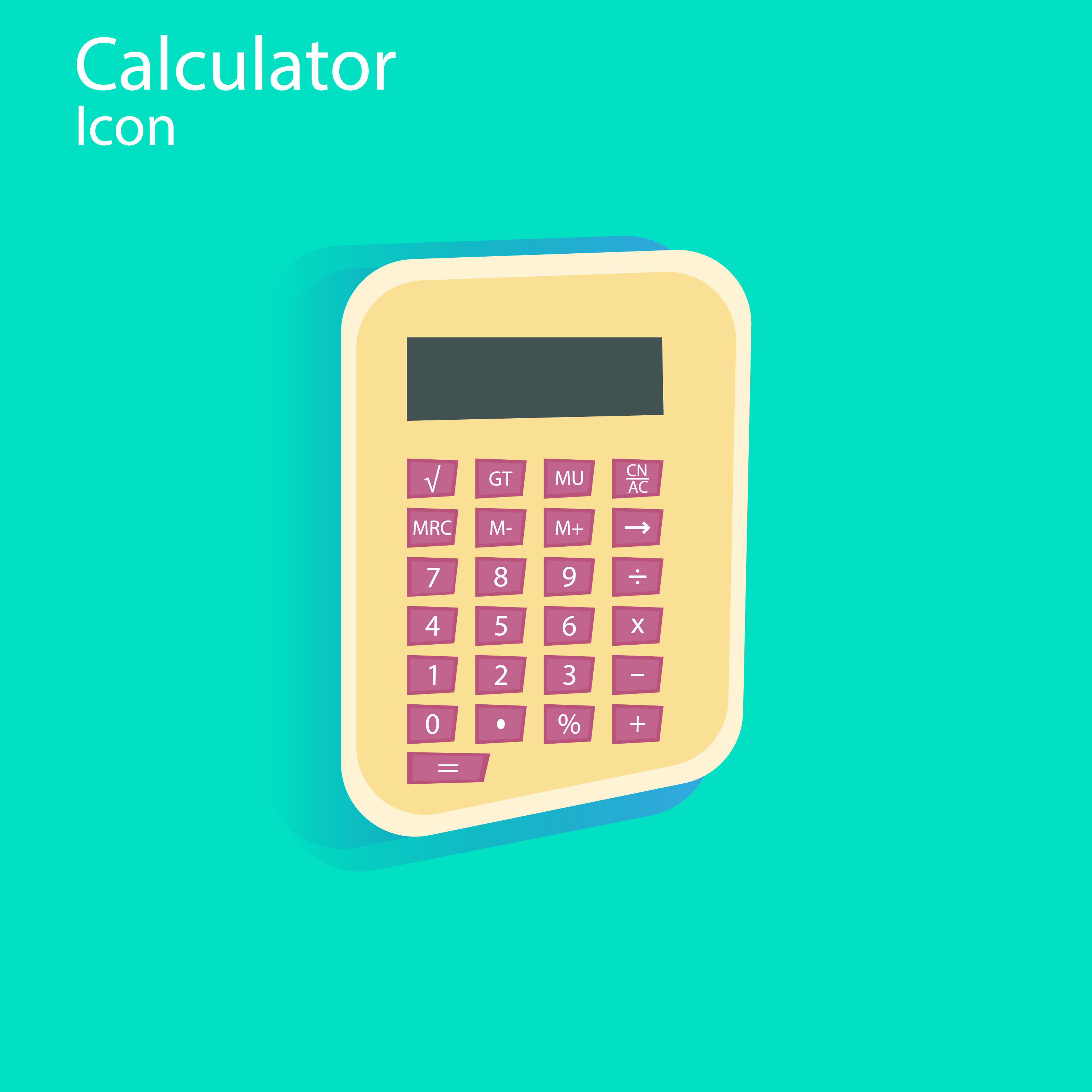 Vector Calculator Design Template 594048 Vector Art at Vecteezy