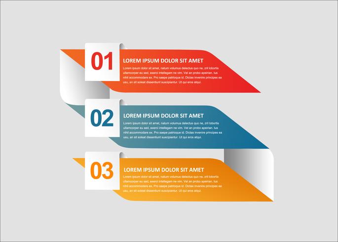 Modern infographic vector creative banners