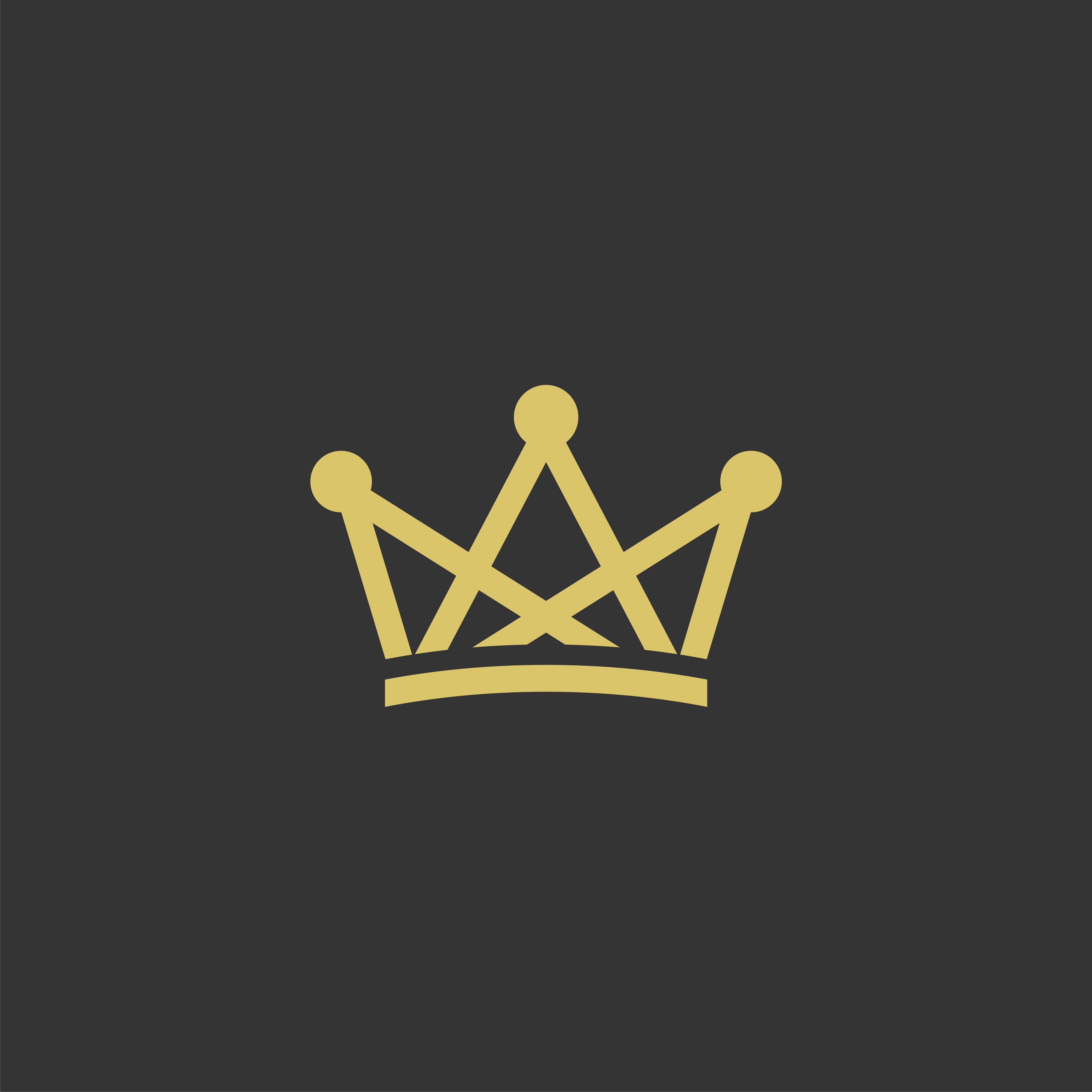 Simple Crown Logo Template Illustration Design. Vector EPS ...