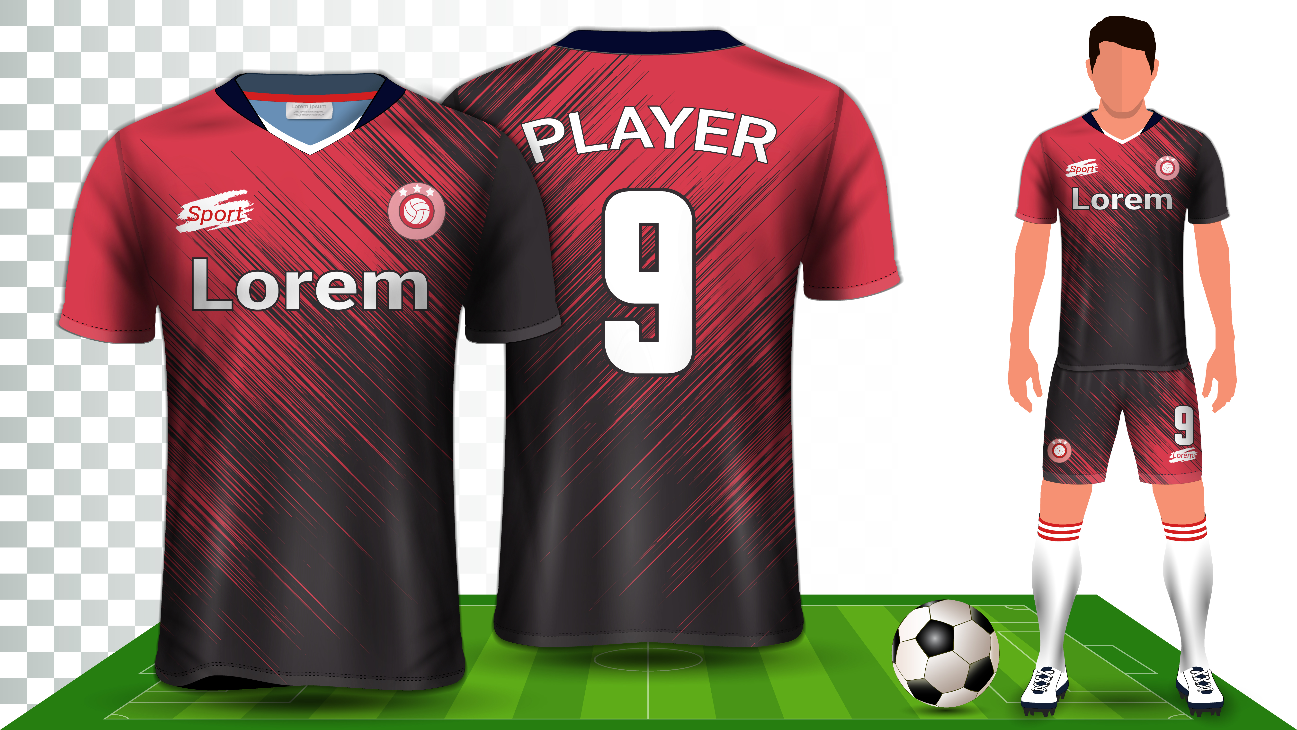 Download Soccer Jersey, Sport Shirt or Football Kit Uniform ...