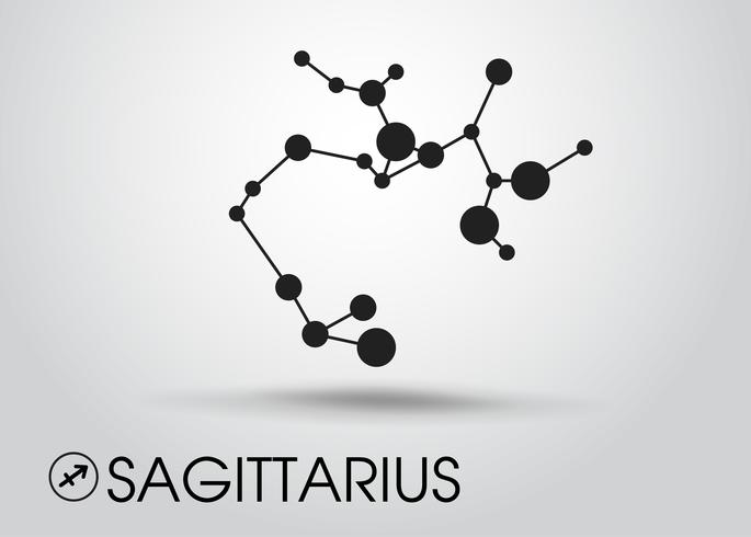 Zodiacal on gray background. vector