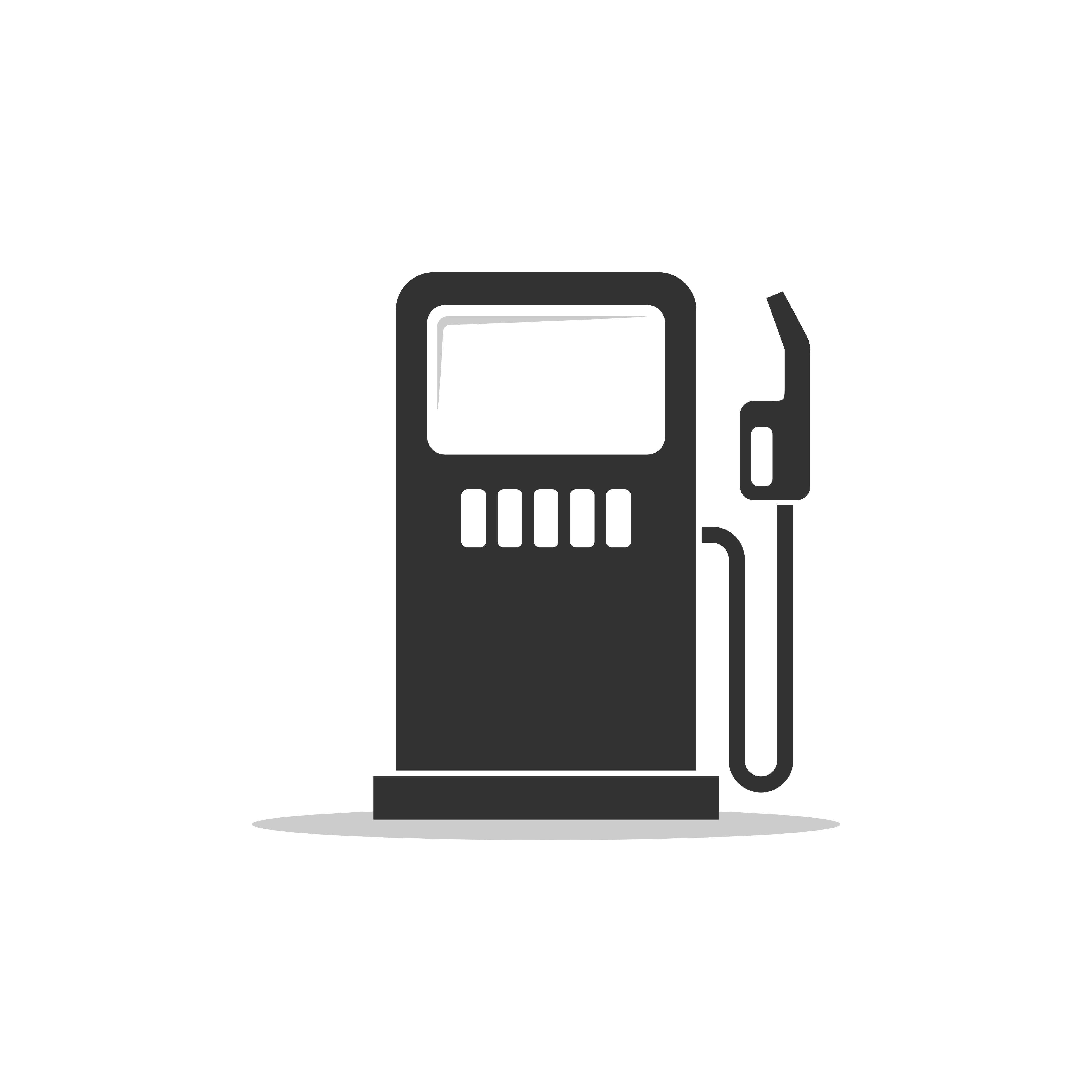 Gas Station Icon Logo Template Illustration Design. Vector EPS 10. - Download Free Vector Art