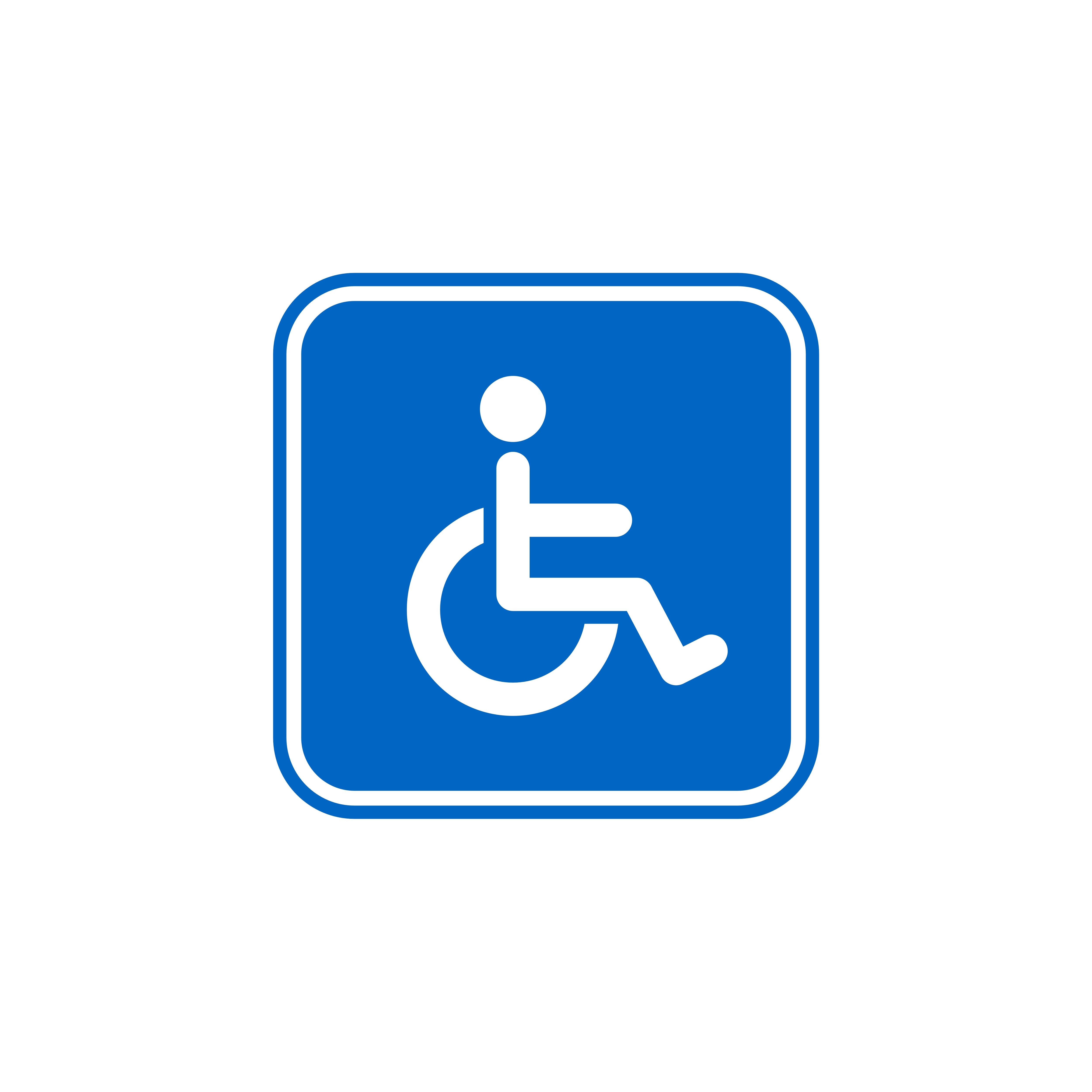 Handicap Disability Icon Vector Logo Template Illustration Design | My