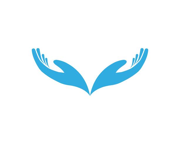 Hand help logo and symbols template icons 595173 ...