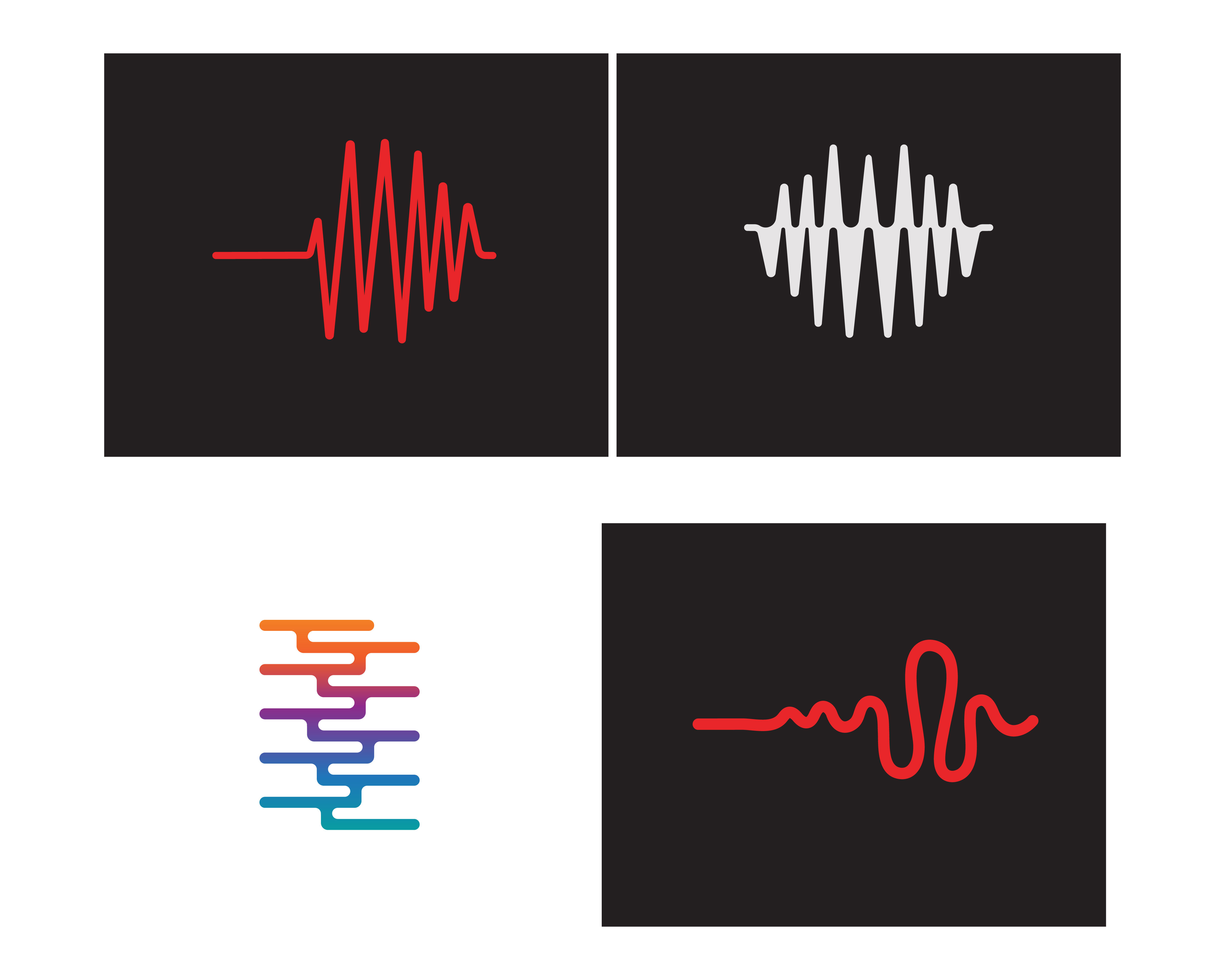 Download sound wave ilustration logo vector icon 595378 - Download ...