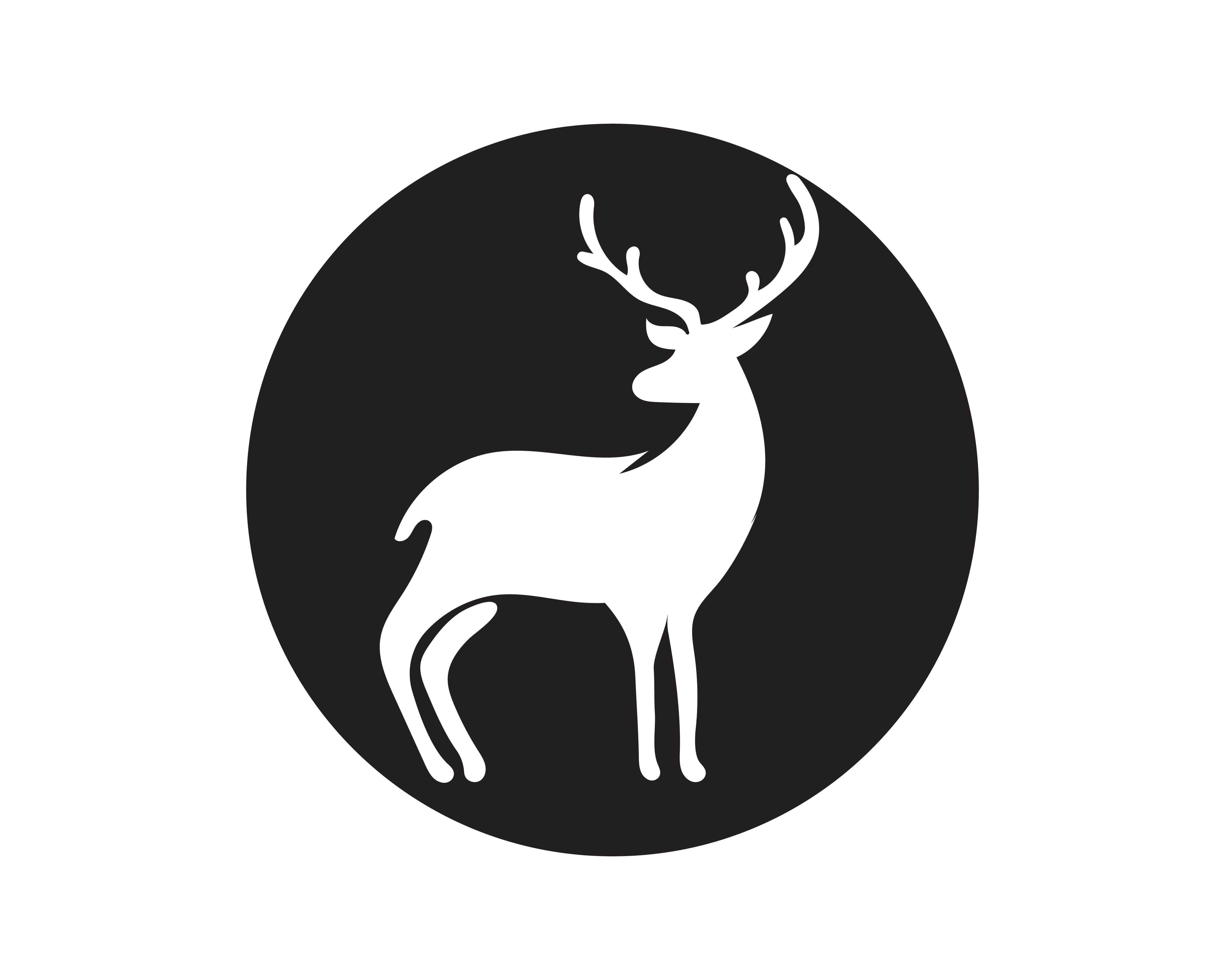 Deer vector icon illustration design 595623 Vector Art at Vecteezy