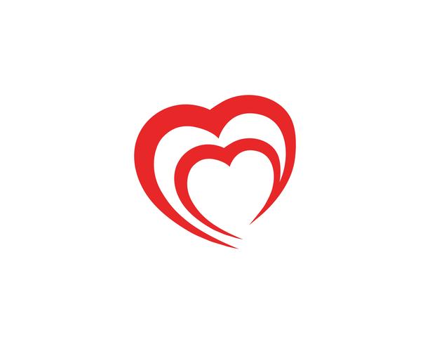Love heart symbol logo templates 595681 Vector Art at Vecteezy