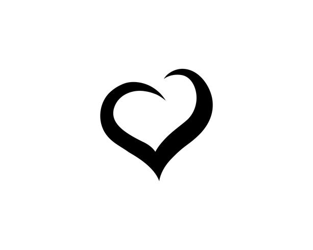 Download Love heart symbol logo templates - Download Free Vectors, Clipart Graphics & Vector Art
