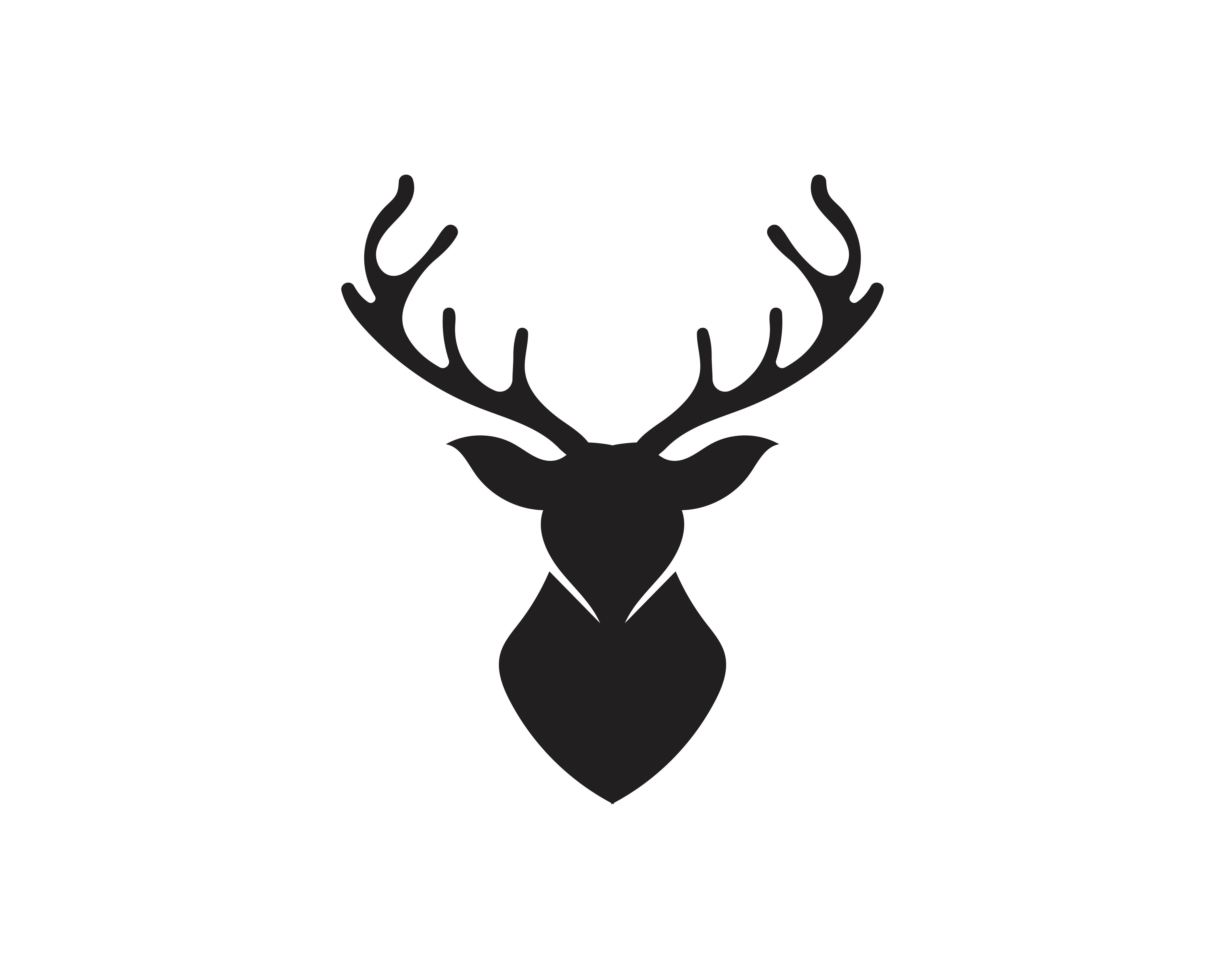 Download Deer vector icon illustration design - Download Free Vectors, Clipart Graphics & Vector Art