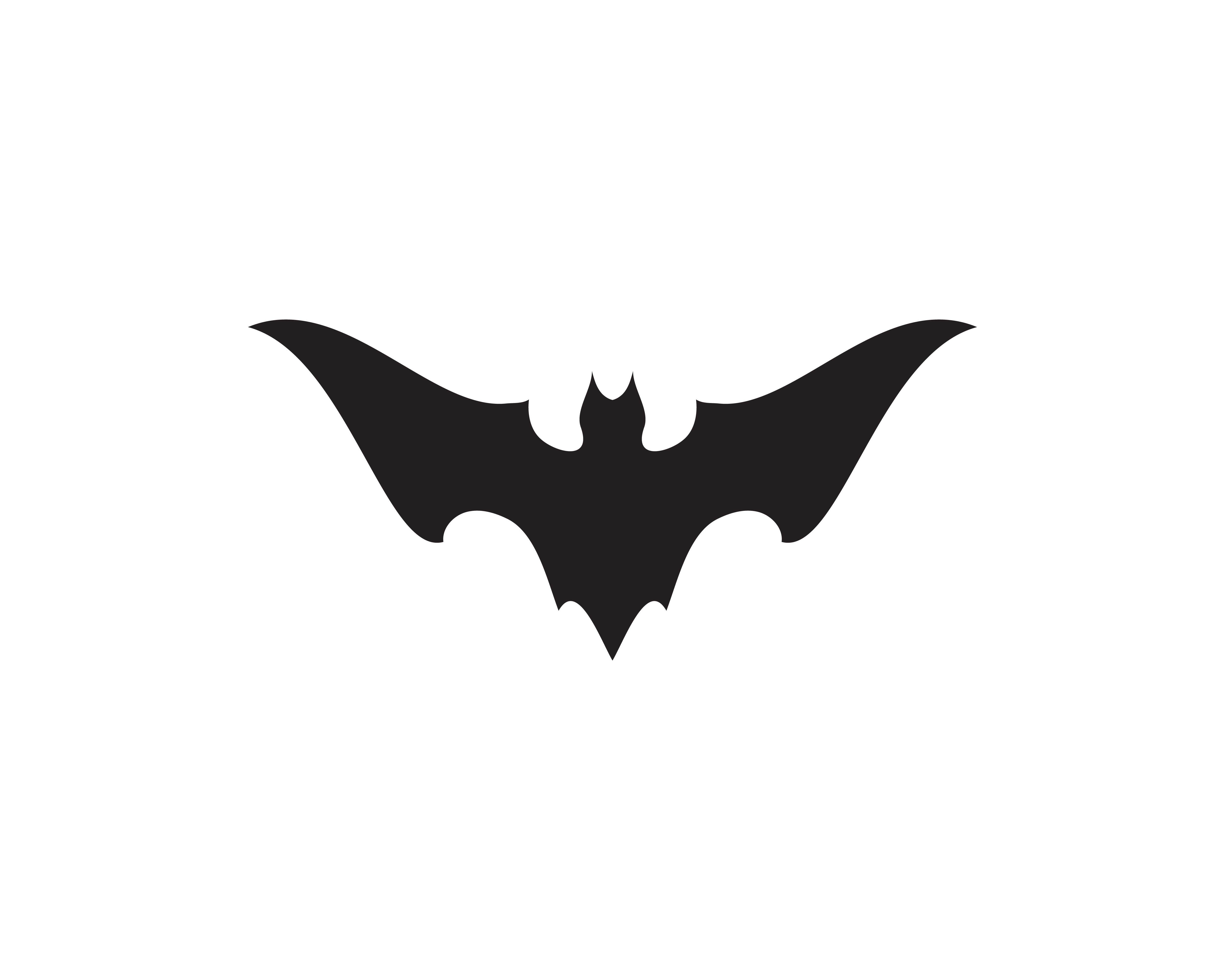 bat vector icon logo template 596329 Vector Art at Vecteezy