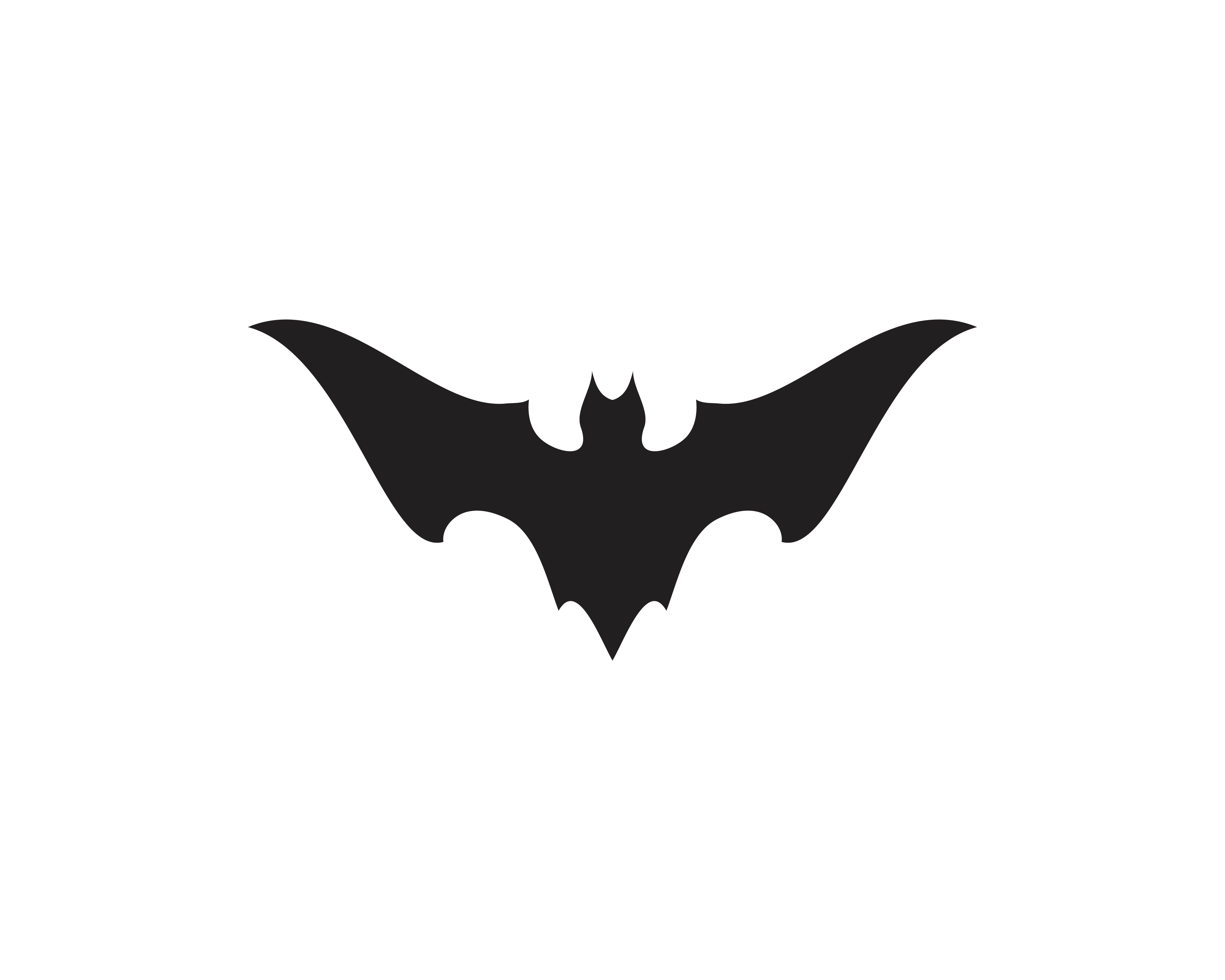 Black Bat SVG