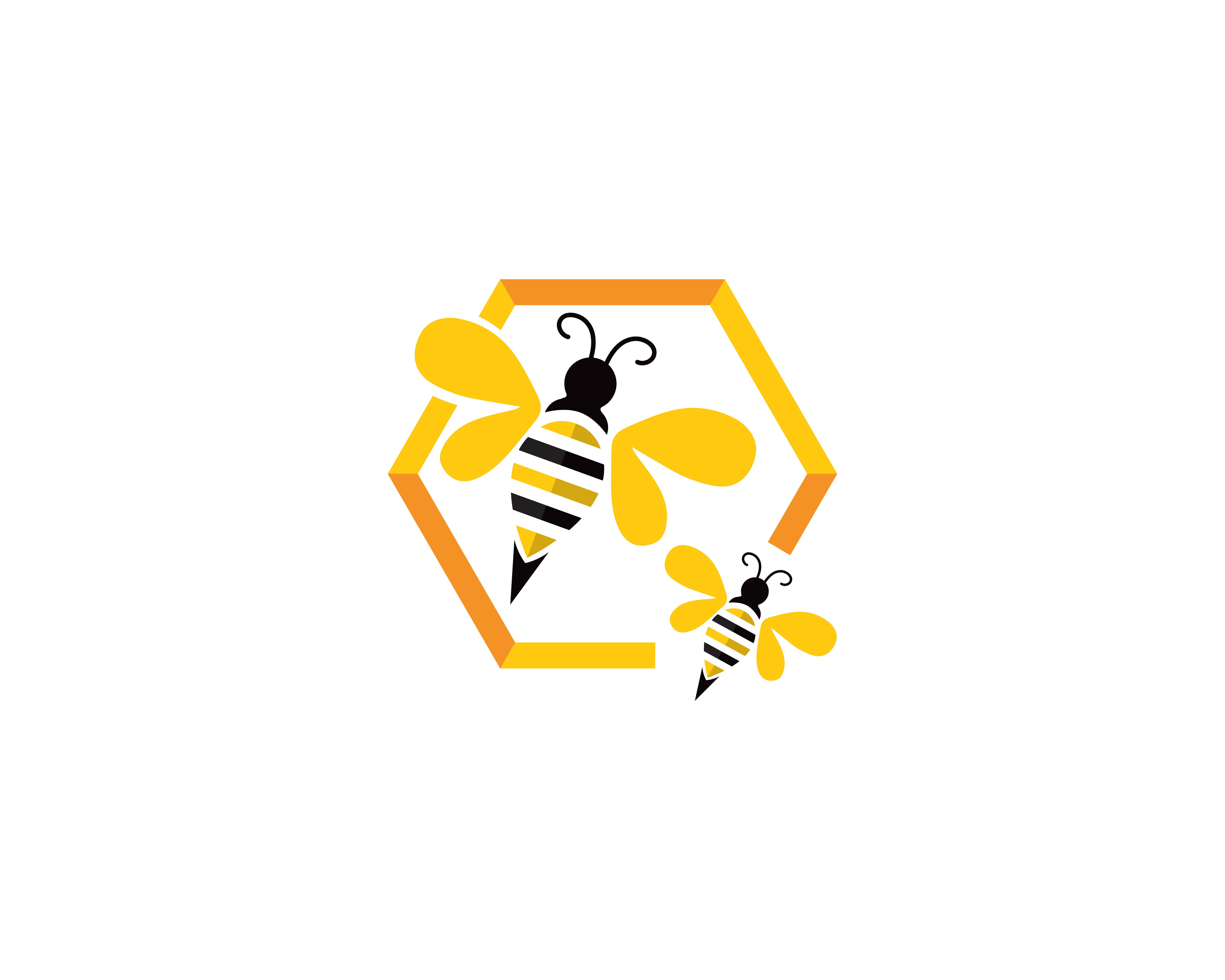 Bee Logo Svg