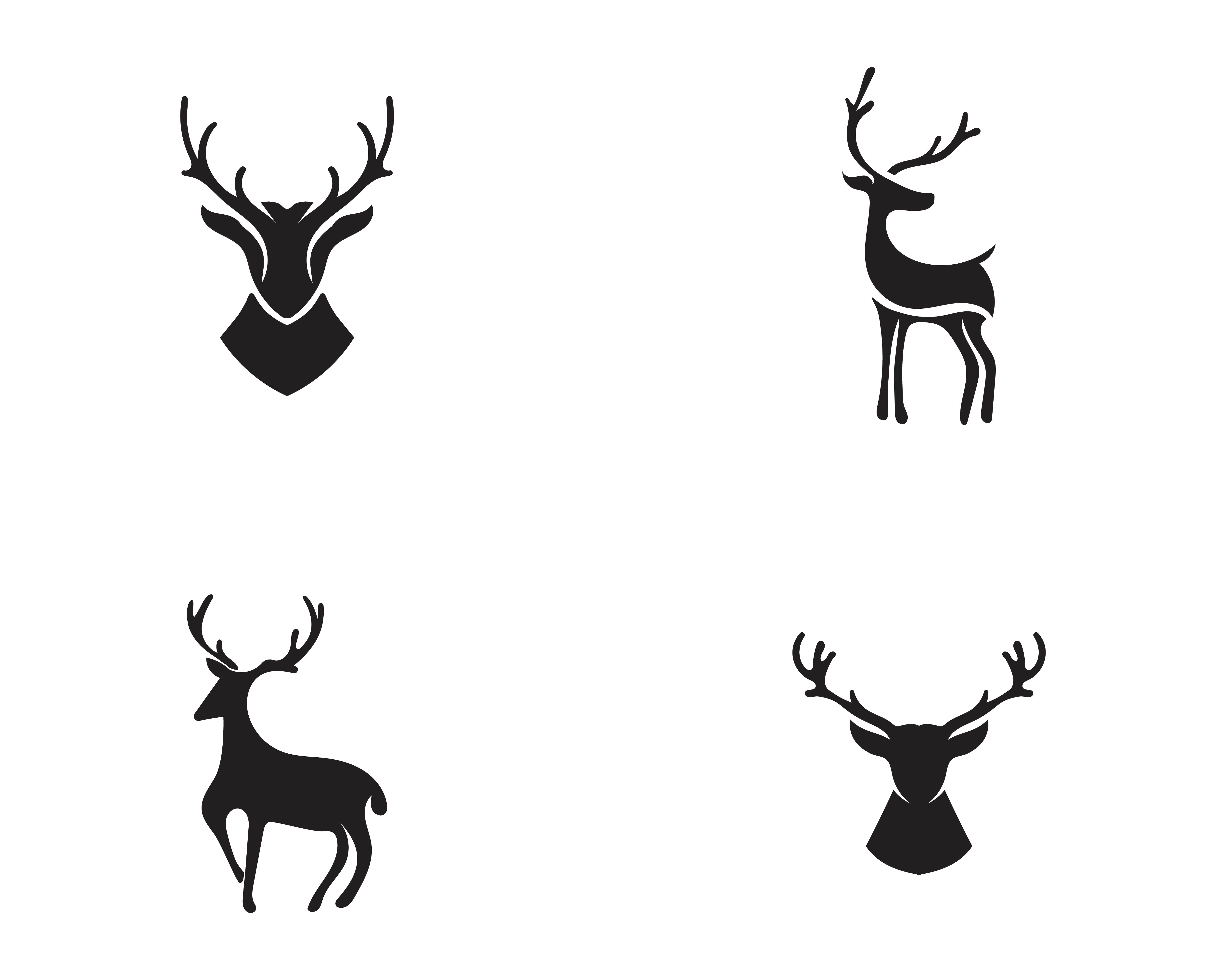 Download Deer Head Silhouette Free Vector Art - (269 Free Downloads)