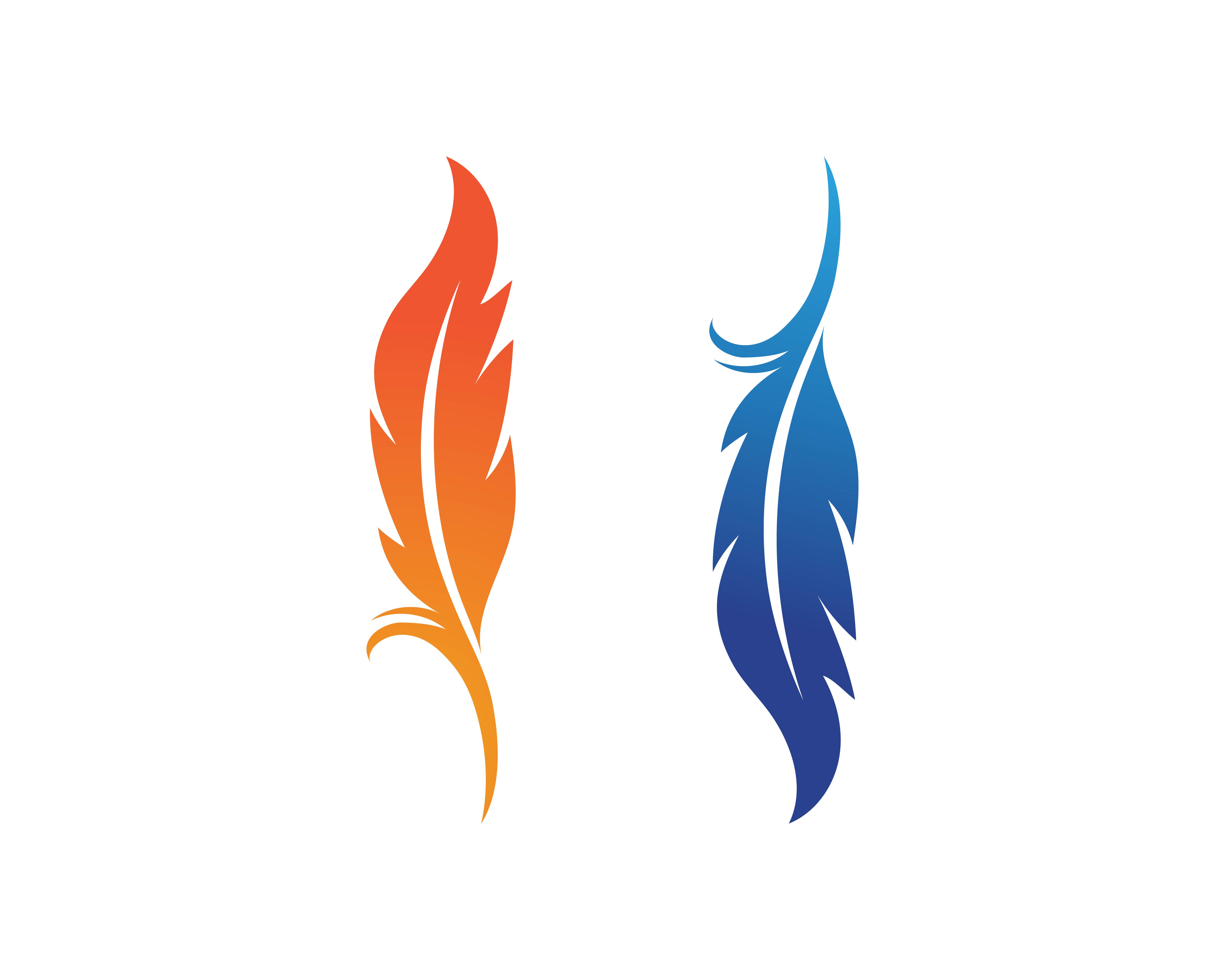 Feather Logo Design