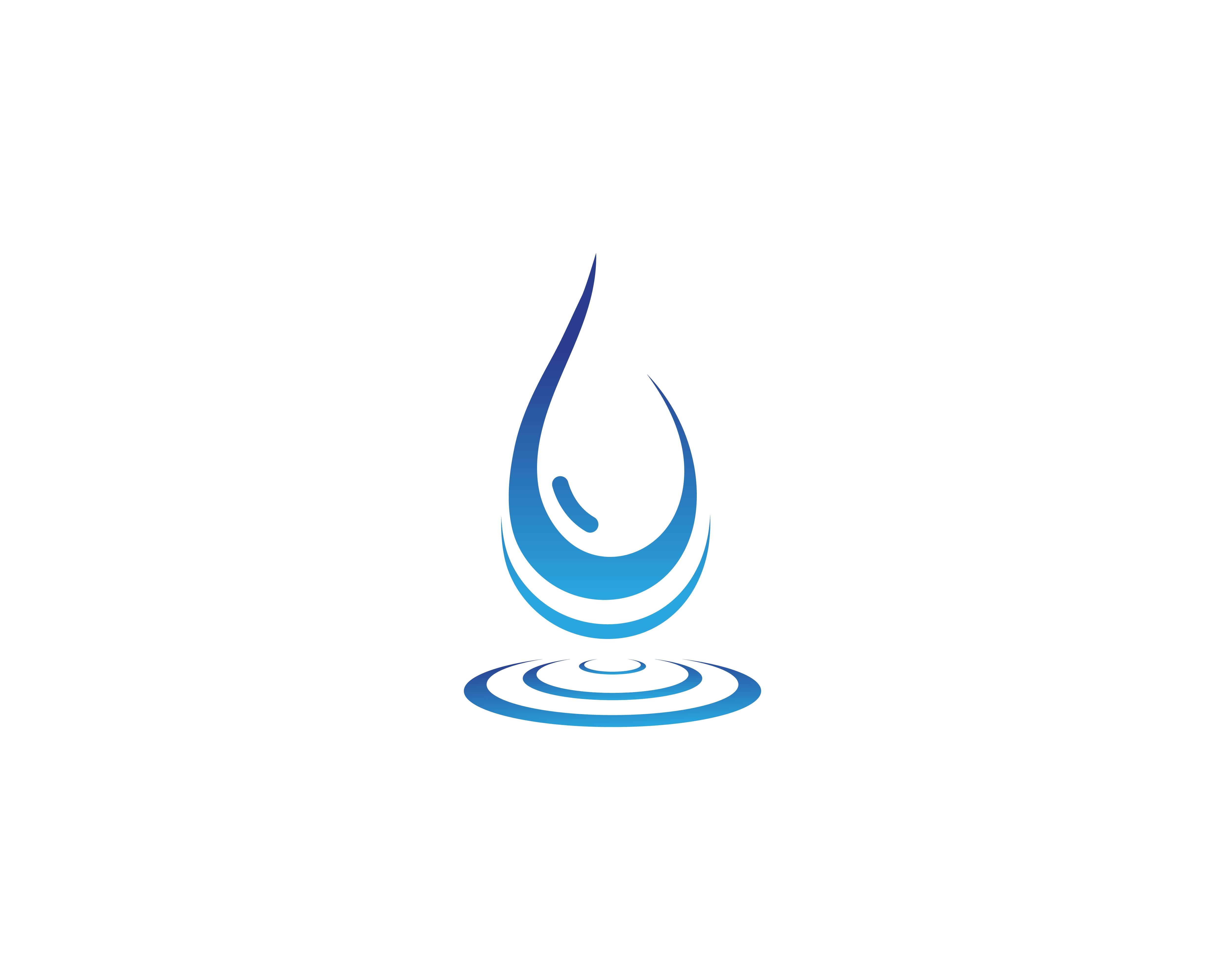 Water Drop Logo Template Vector 597115 Vector Art At Vecteezy