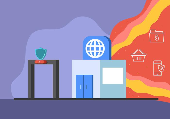 Cyber Security vector