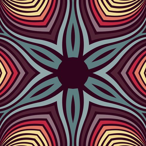 Abstract Swirl Decoration With Retro Color Background Download