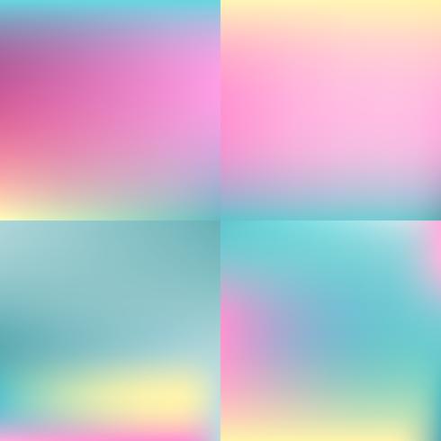 Set Di Sfondo Sfocato Di Colore Dolce Design A Colori Pastello Scarica Immagini Vettoriali Gratis Grafica Vettoriale E Disegno Modelli
