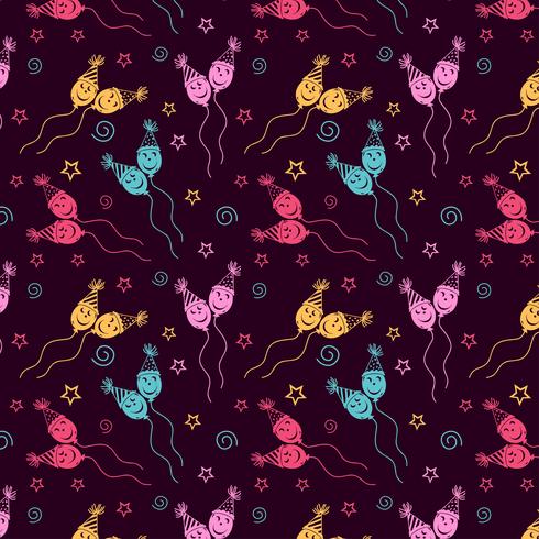 Happy birthday pattern Background