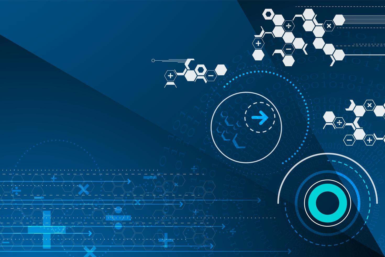 Fast and accurate digital calculations. 598471 Vector Art at Vecteezy