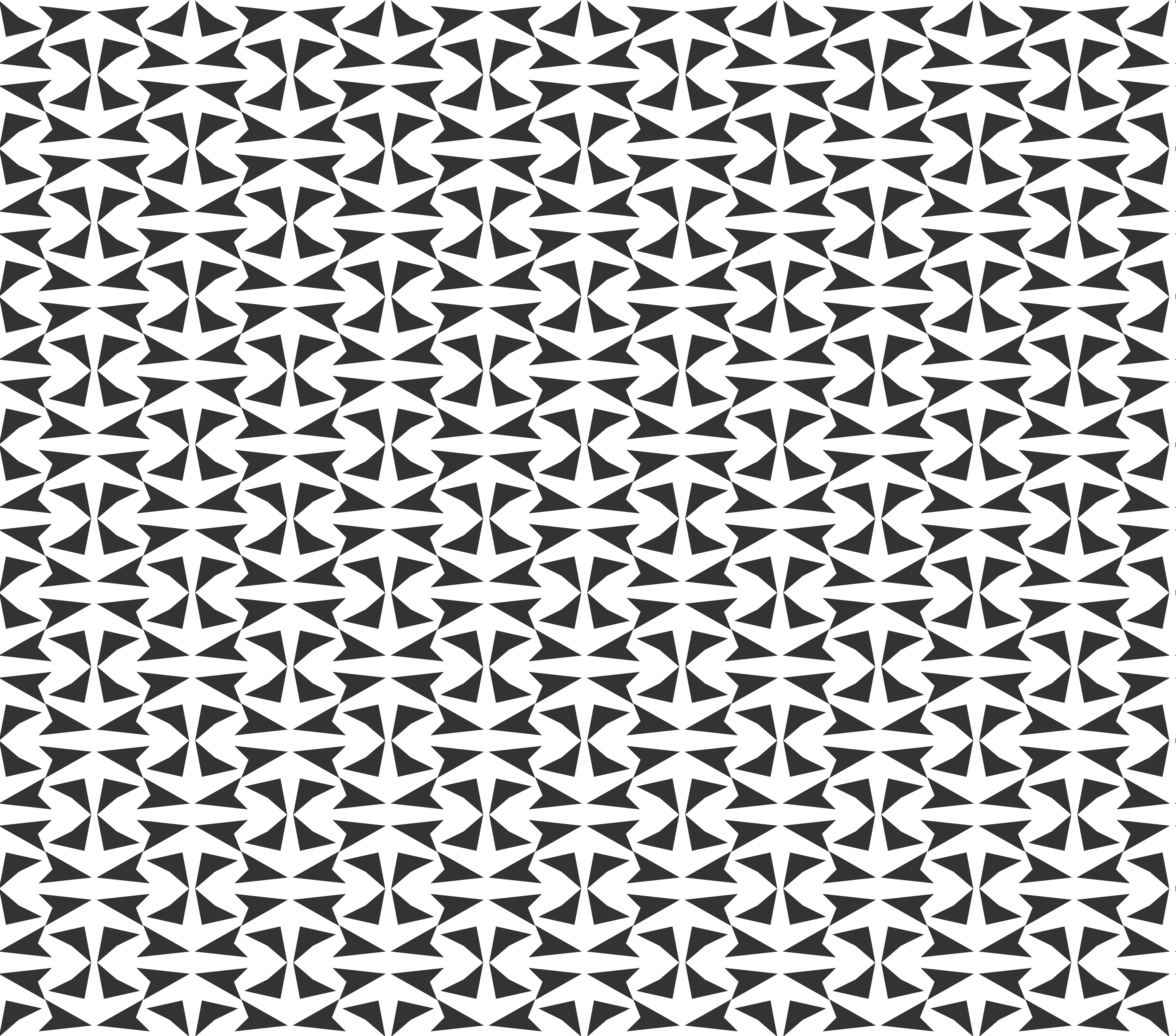 Abstract Geometric Seamless Pattern Repeating Geometric Black And