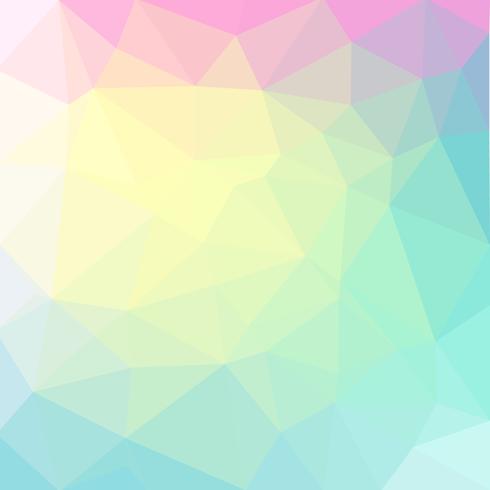 Light Pastel Color Vector Low Poly Crystal Background Polygon