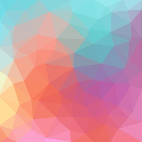 Light Pastel Color Vector Low Poly Crystal Background