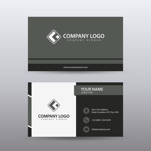 Modern Creative And Clean Business Card Template With Red Black Color Fully Editable Vector Download Free Vectors Clipart Graphics Vector Art