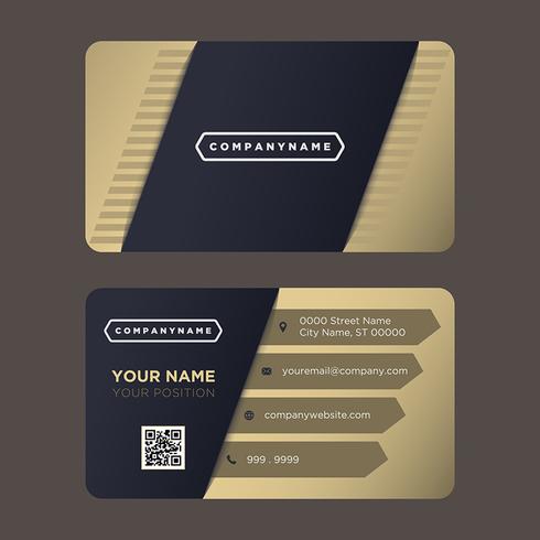 Elegant Business Card Template vector