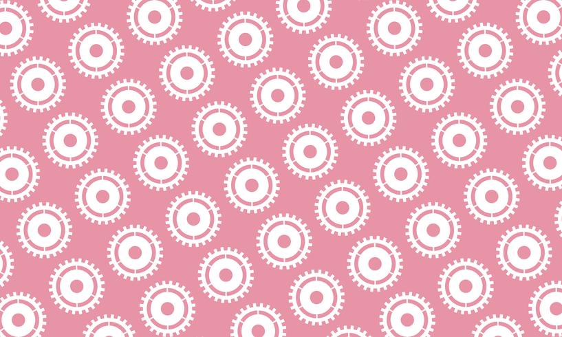 Abstract background of Cogs and gears on pink background. design vector illustration.