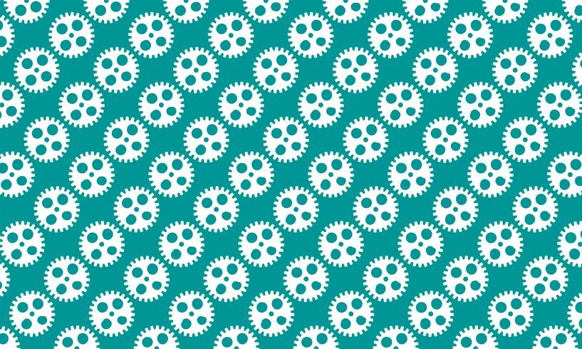 Abstract background of Cogs and gears on green background. design vector illustration.