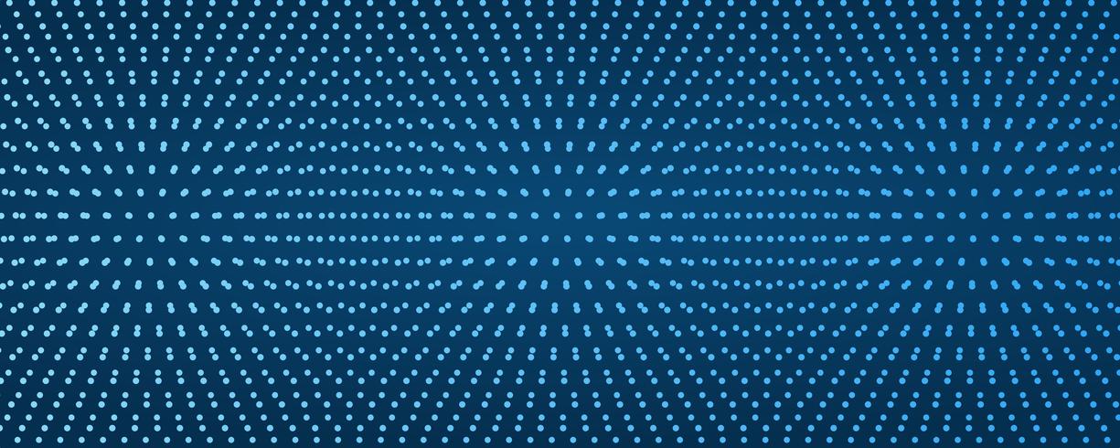 Dot pattern Abstract Modern dark blue line colored poster. Vector illustration