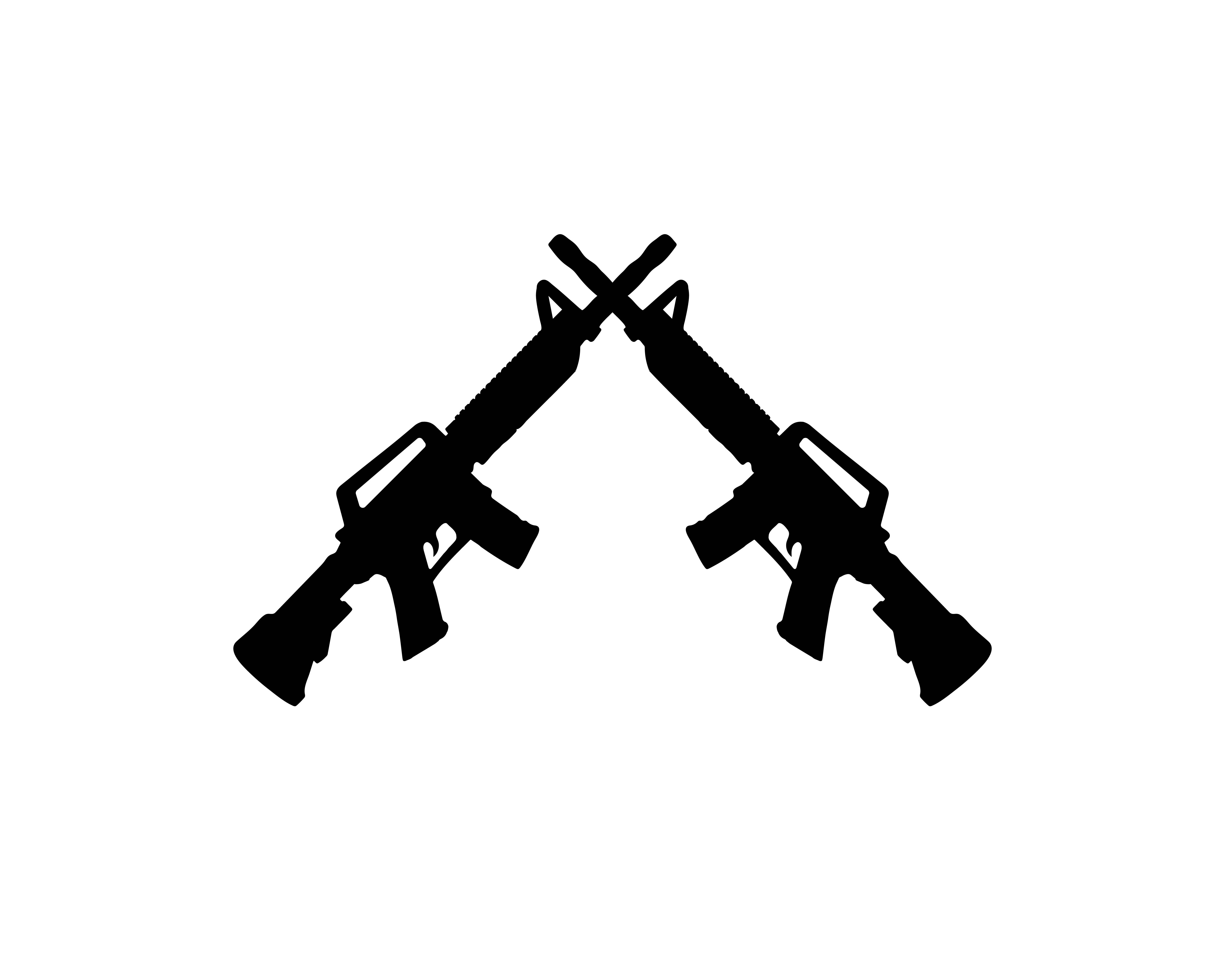 Gun Silhouette SVG