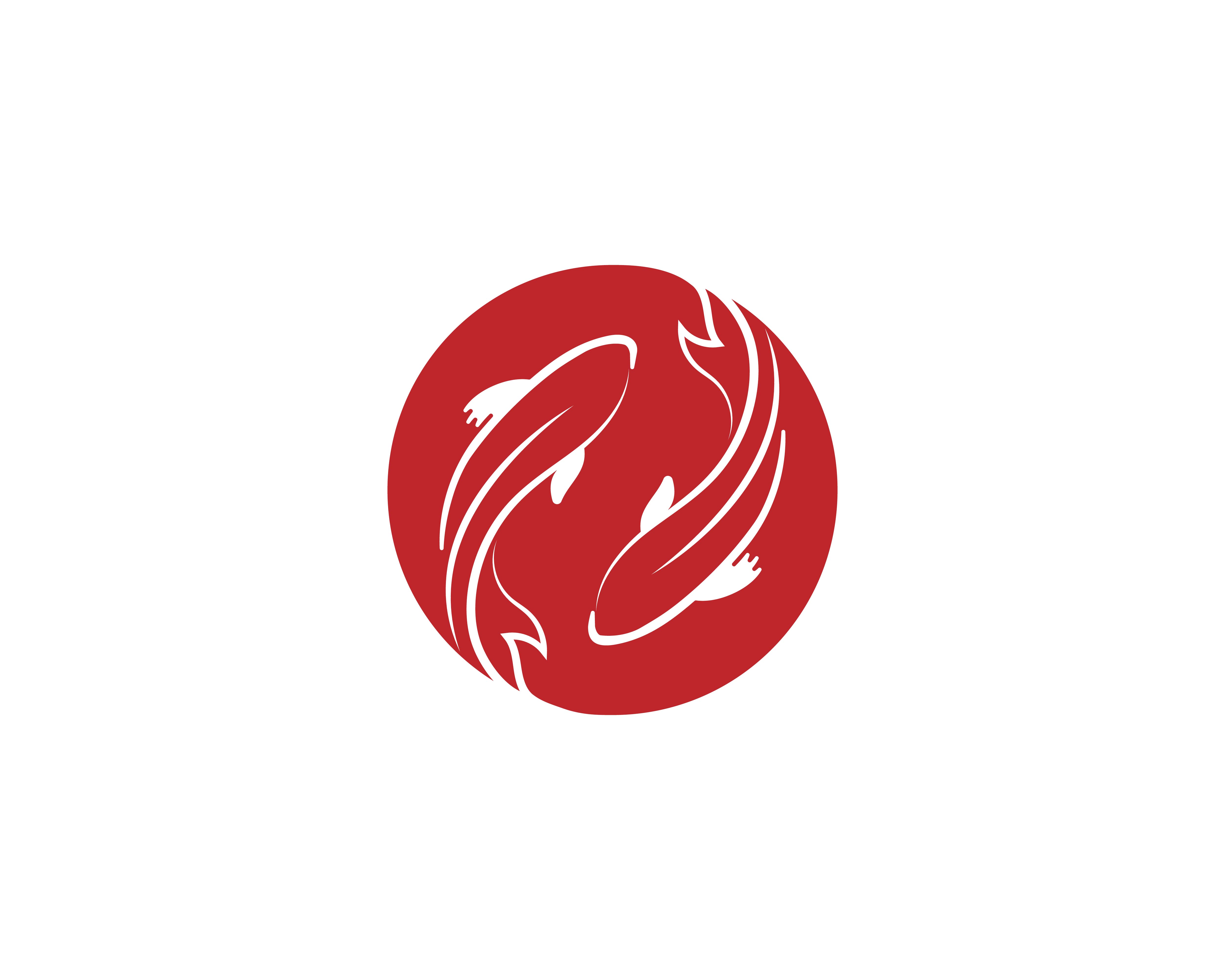 Download carp koi design on white background. Animal. Fish Icon ...