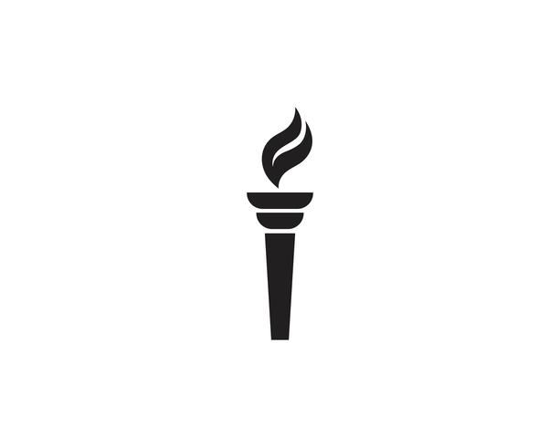 Initial T for Torch logo and symbol design inspiration 599714 Vector