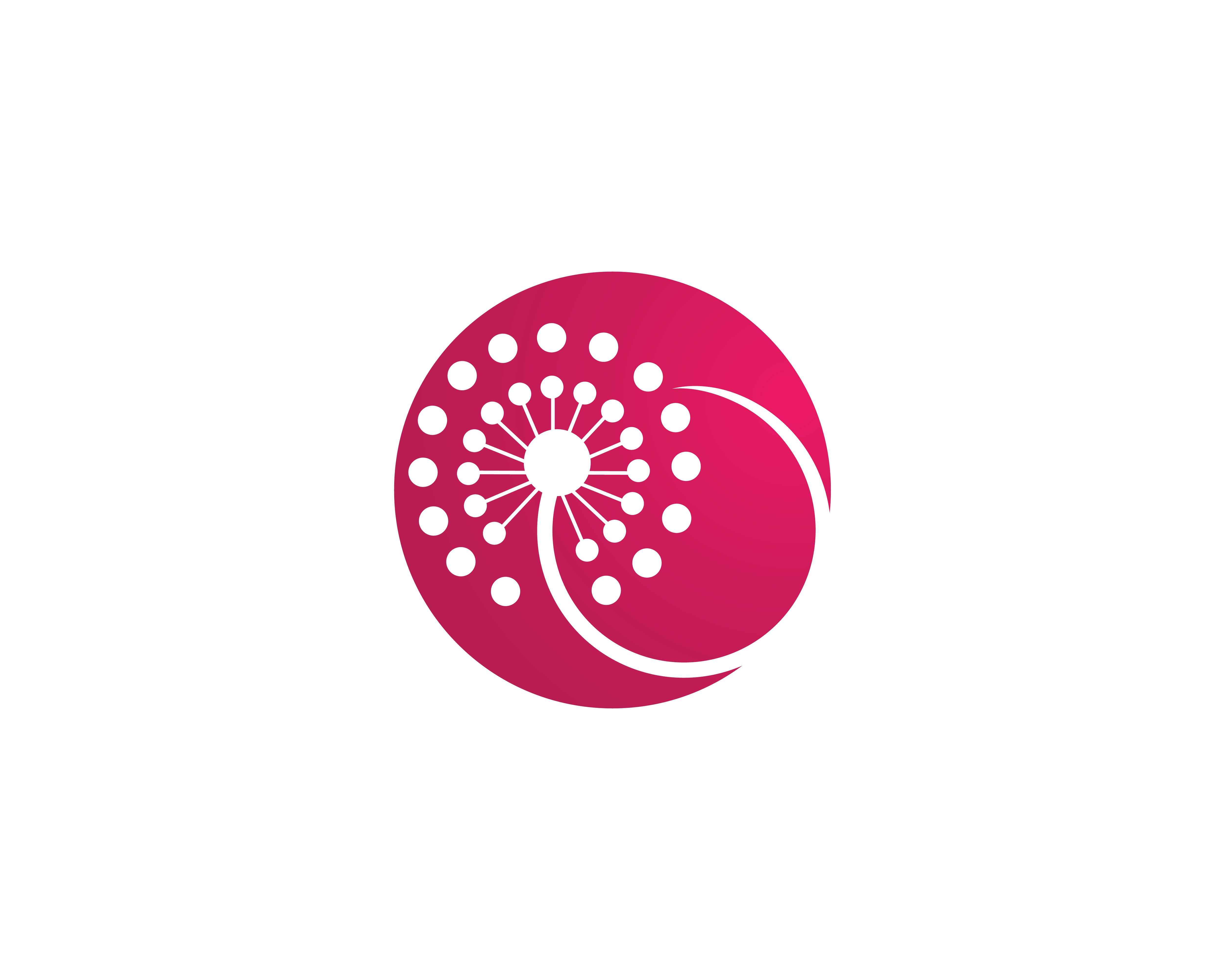 Download Dandelion flower logo vector template vector - Download Free Vectors, Clipart Graphics & Vector Art