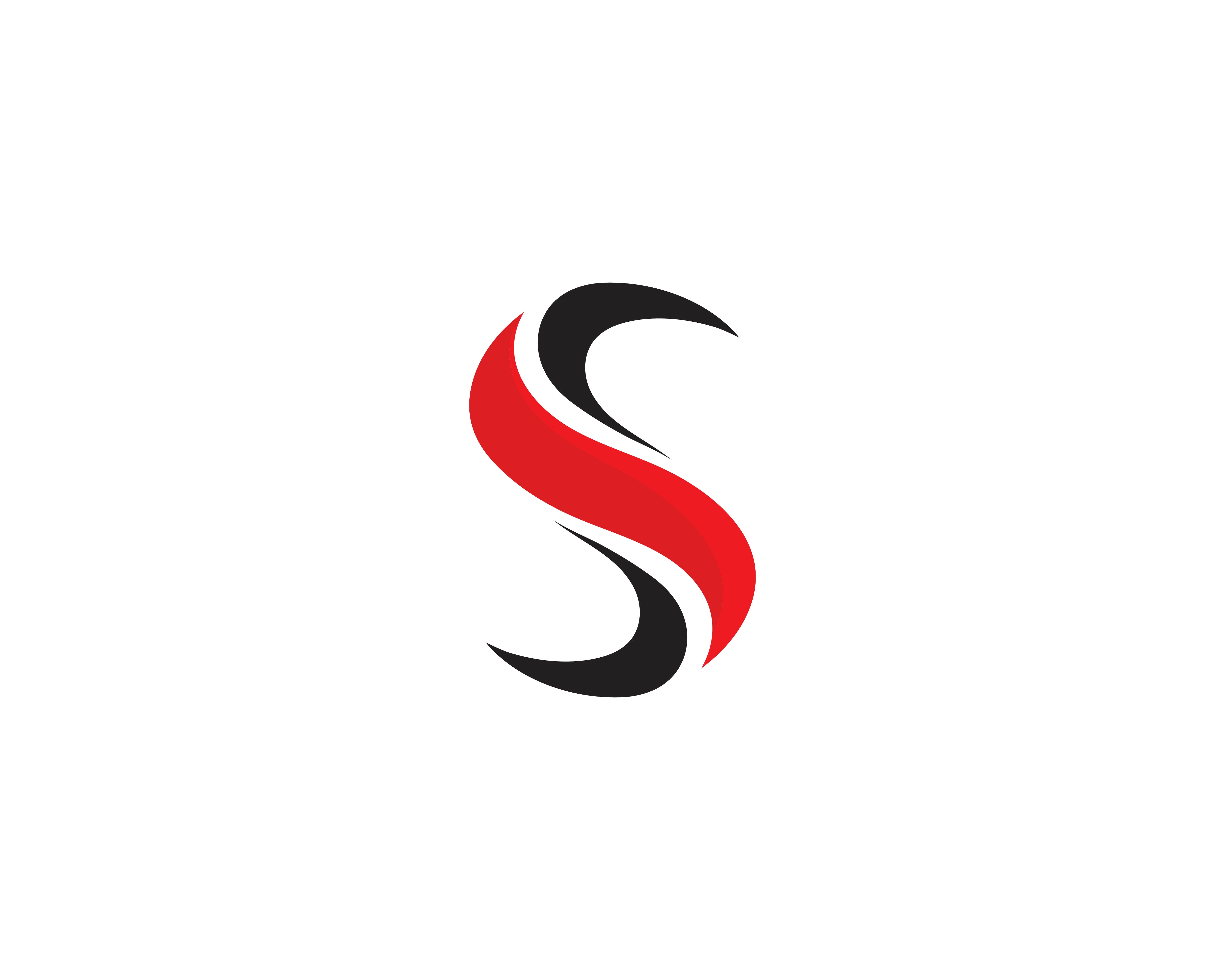 creative letter s design