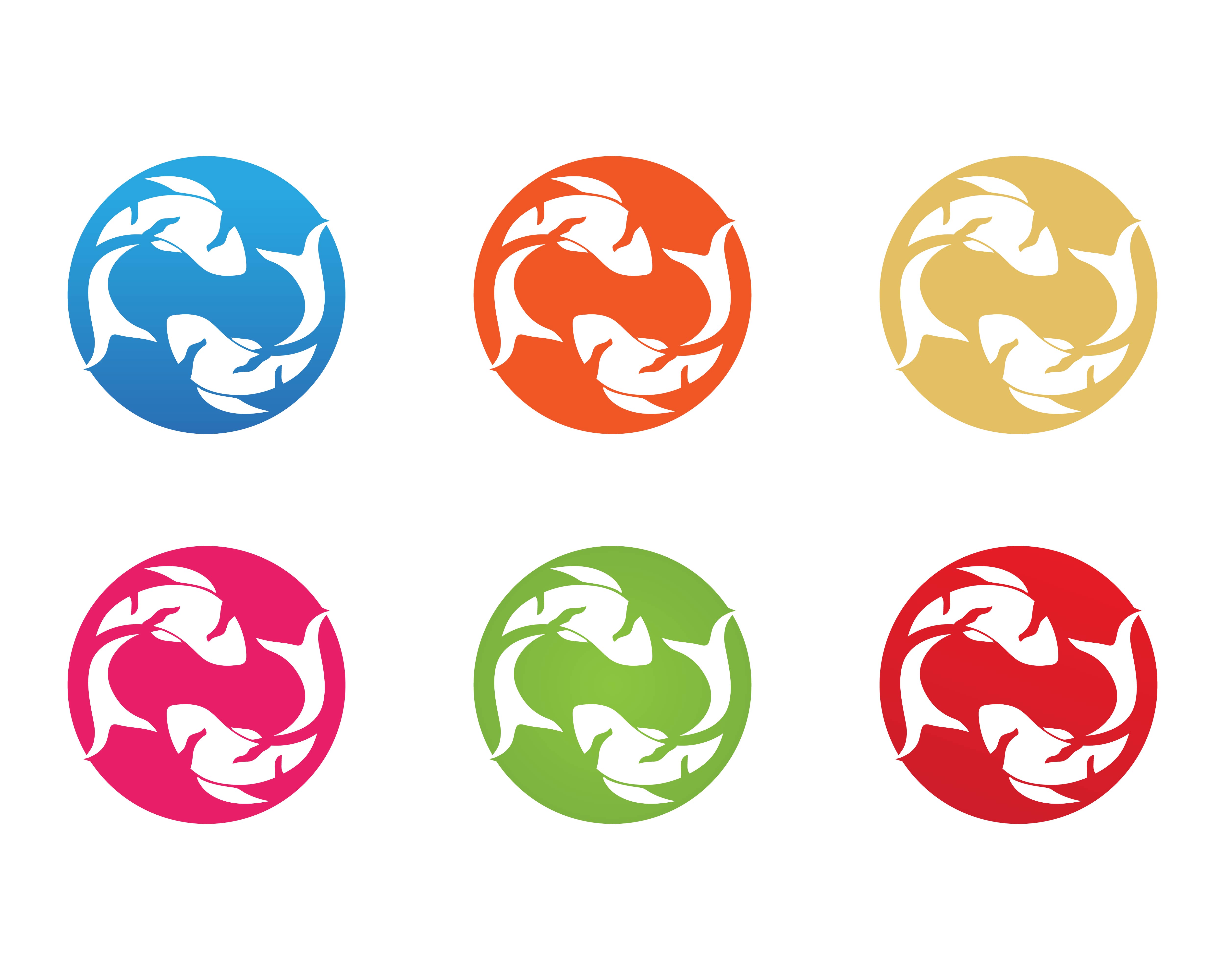 Download carp koi design on white background. Animal. Fish Icon. Underwater. Easy editable layered 599873 ...