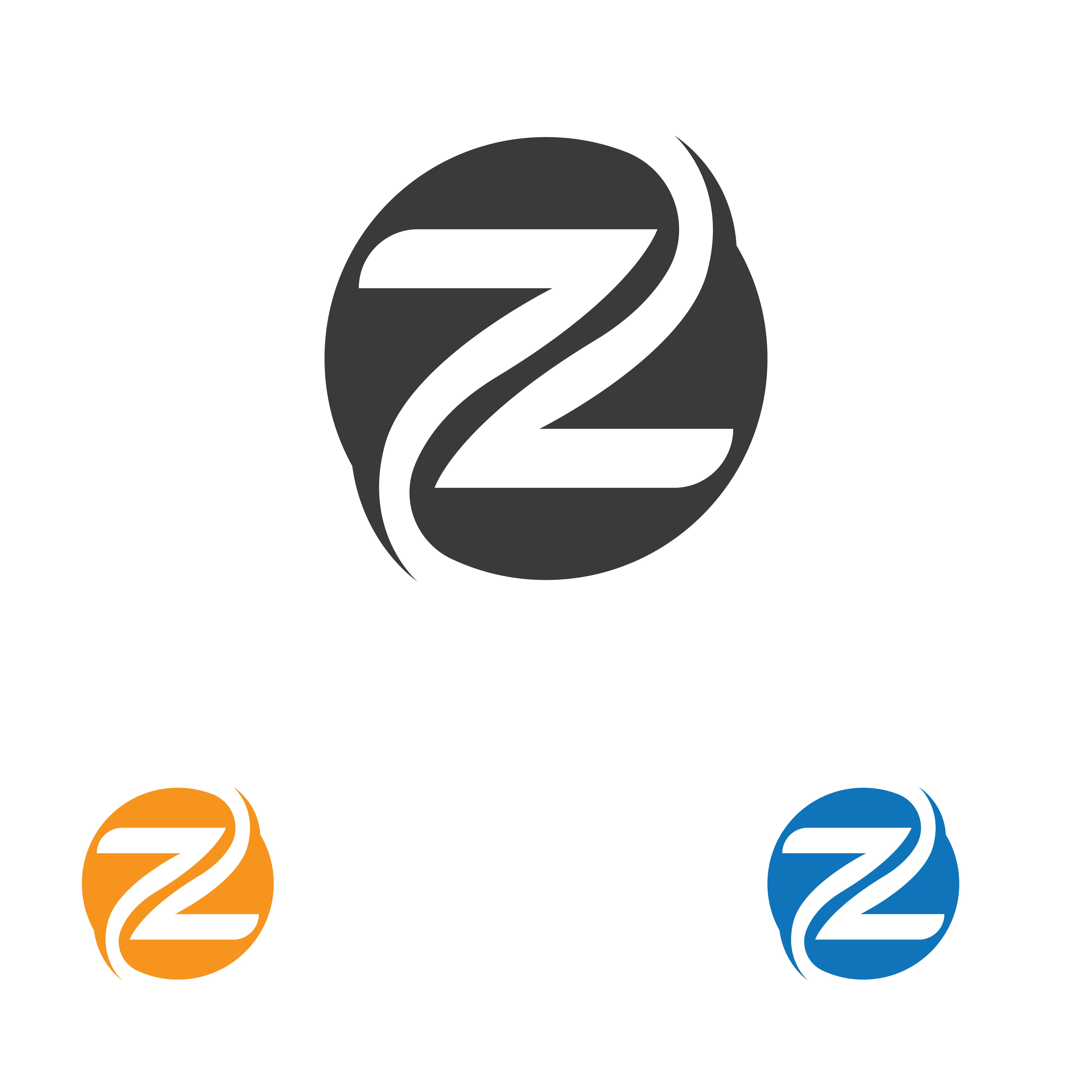 Z Letter Logo Template vector icon illustration 599983 Vector Art at