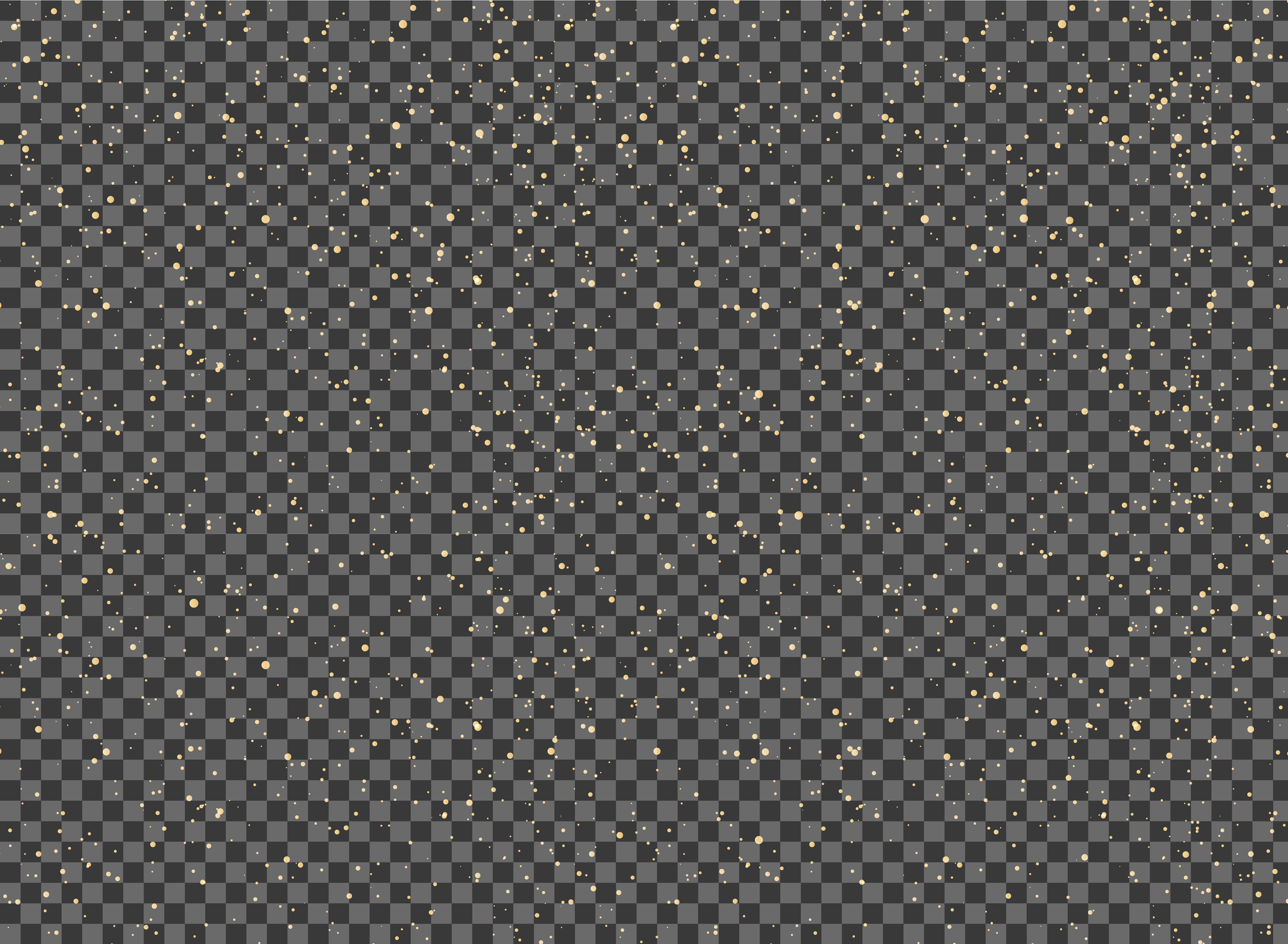 Abstract yellow paint splatter on transparent background. 600551 Vector