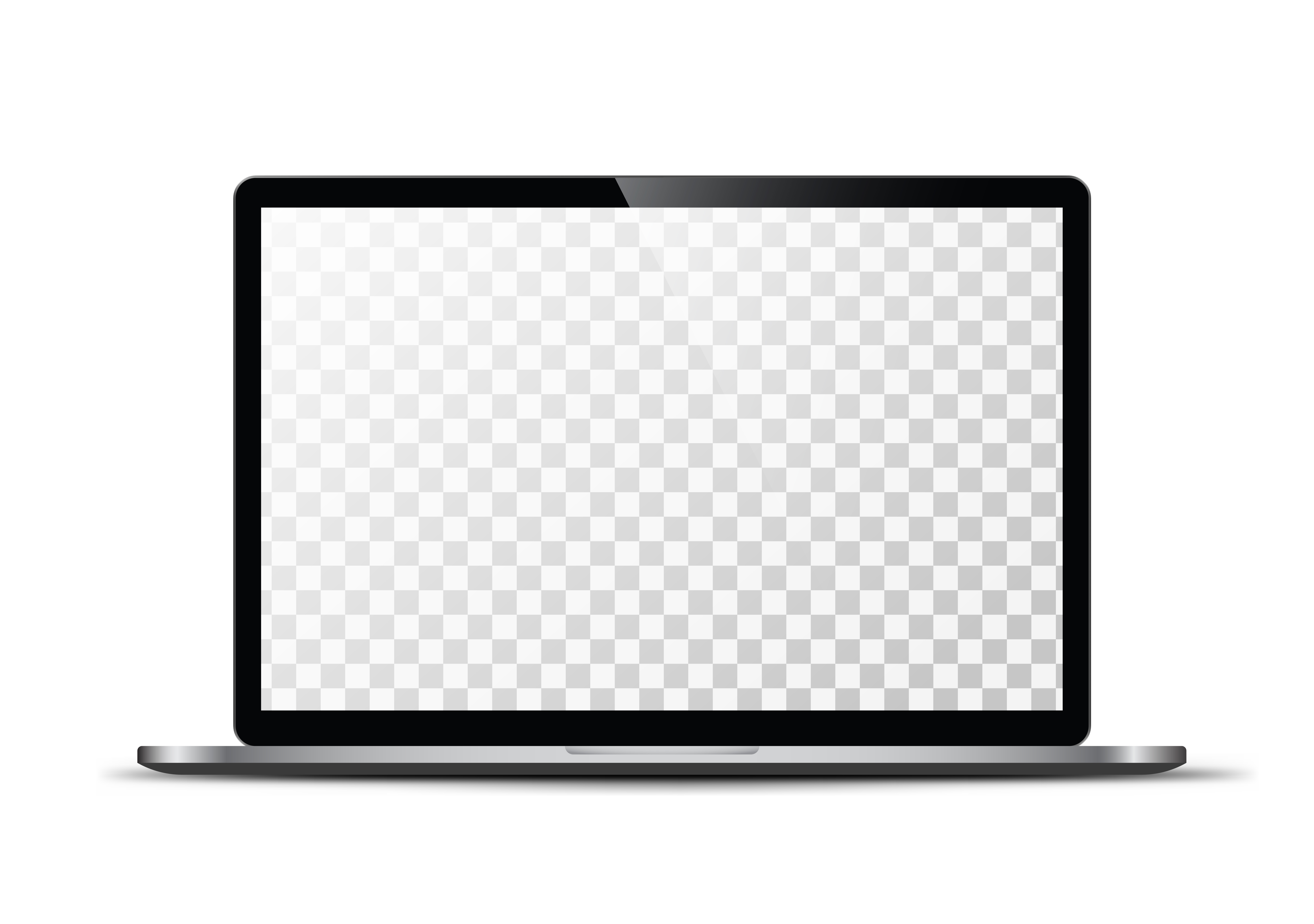 Download mockup in front of a black notebook that looks realistic ...