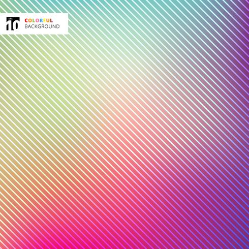 Abstract bright colorful with striped lines texture and background. vector