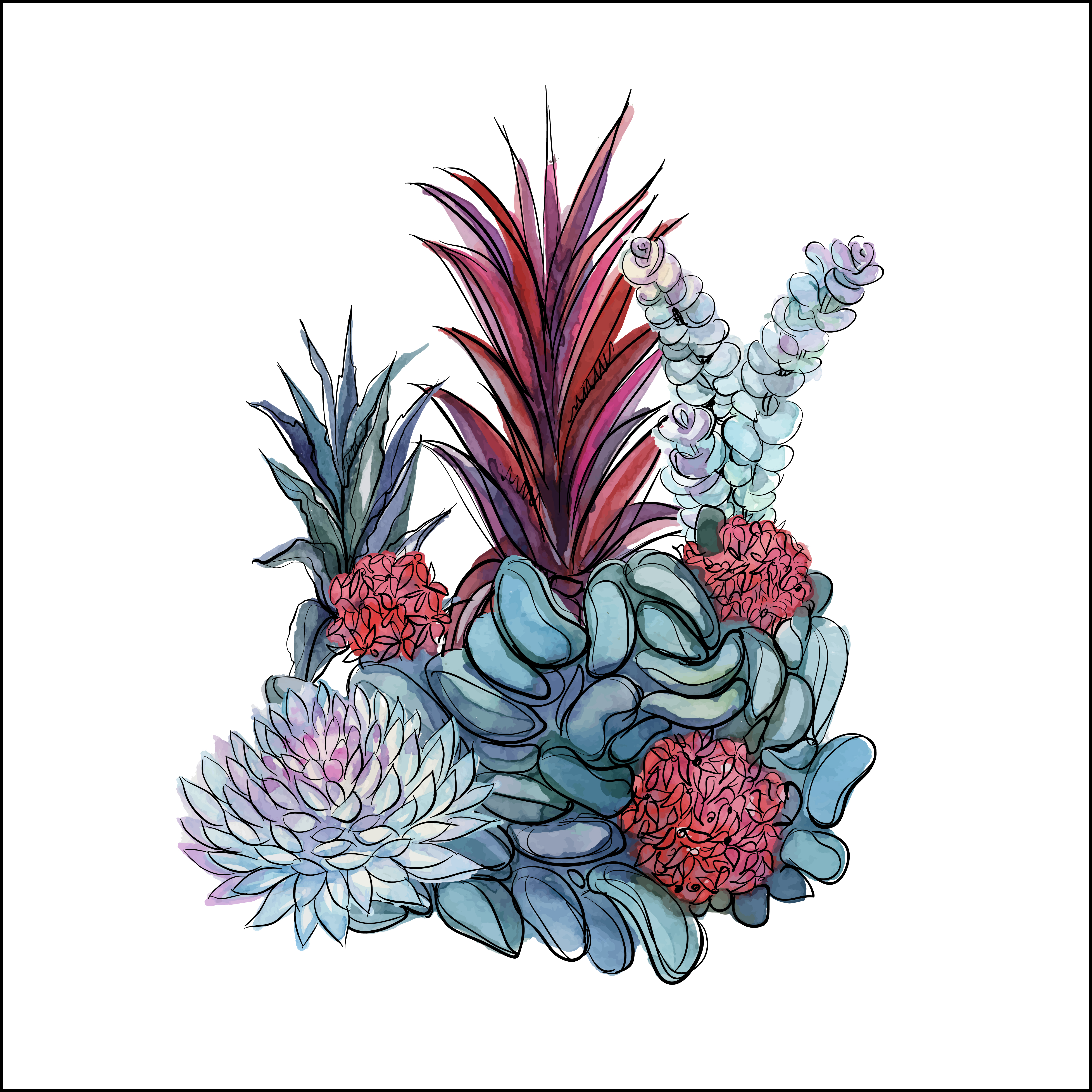 Free Free 284 Flower Arrangement Svg SVG PNG EPS DXF File