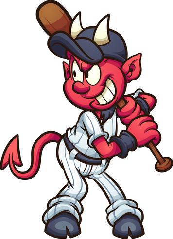 Cartoon Devil Mascot vector