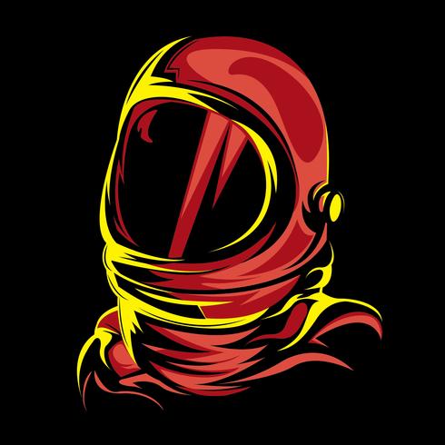 Gas mask illustration vector