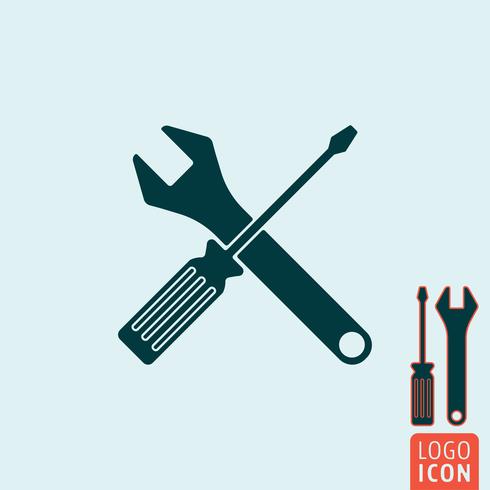 Tools icon isolated vector